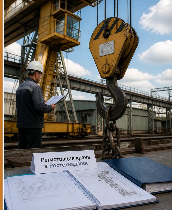 Регистрация крана в Ростехнадзоре в Губкине от 15237 р. | Авеста ОТиПБ